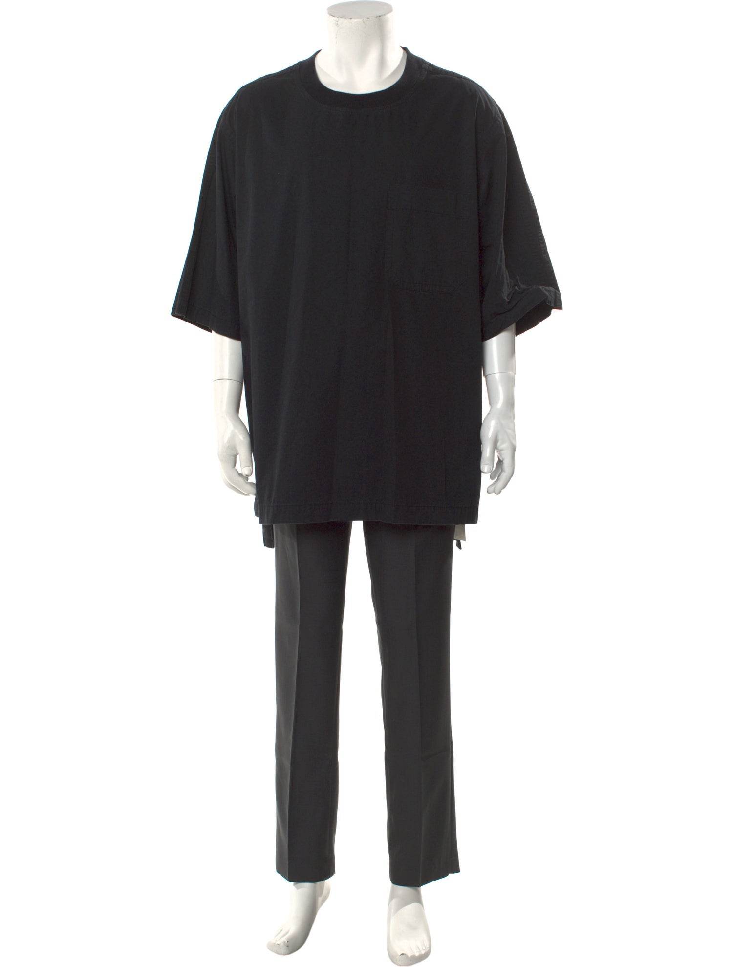 Y-3 x Adidas Scoop Neck Short Sleeve T-Shirt