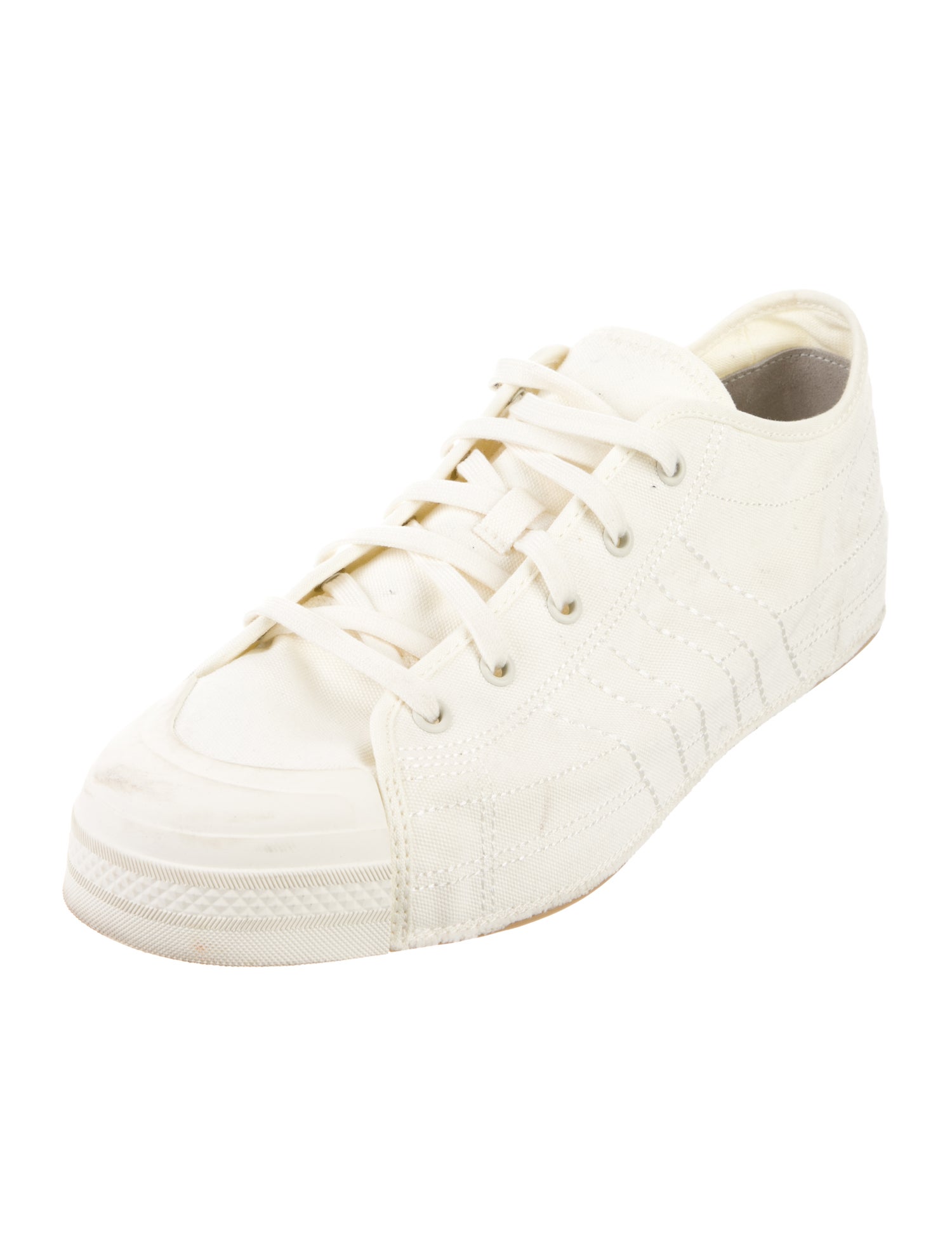 Y-3 x Adidas Leather Sneakers