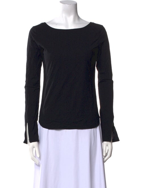 Y-3 x Adidas Bateau Neckline Long Sleeve Top