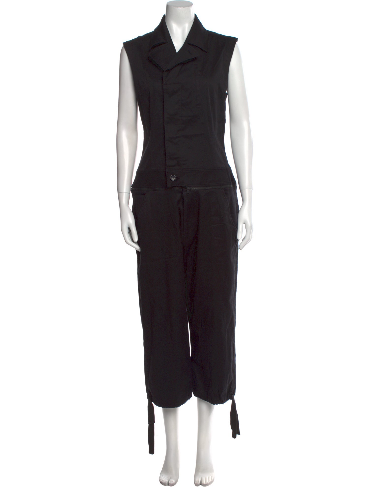 Y-3 x Adidas V-Neck Jumpsuit