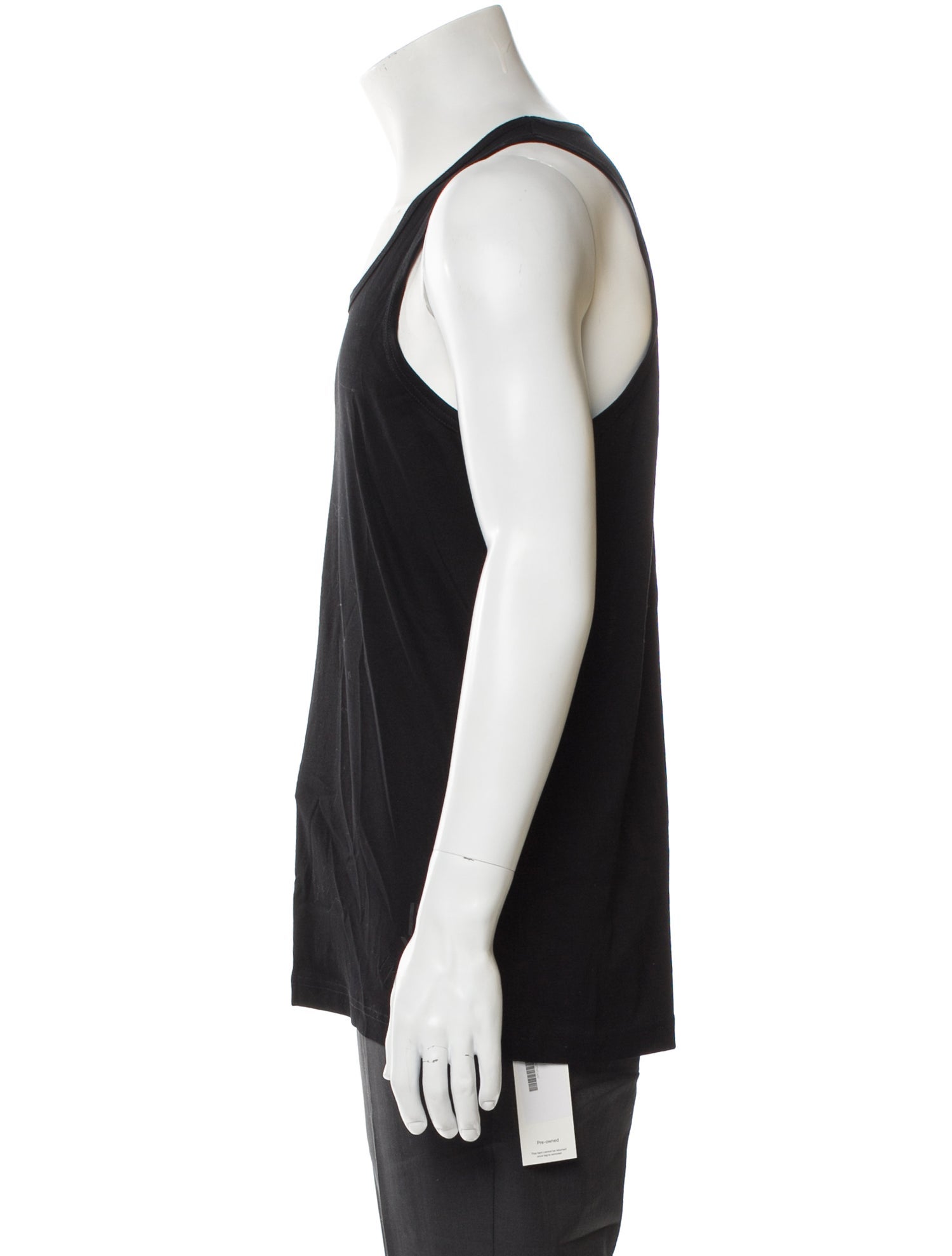 Y-3 x Adidas Scoop Neck Sleeveless T-Shirt