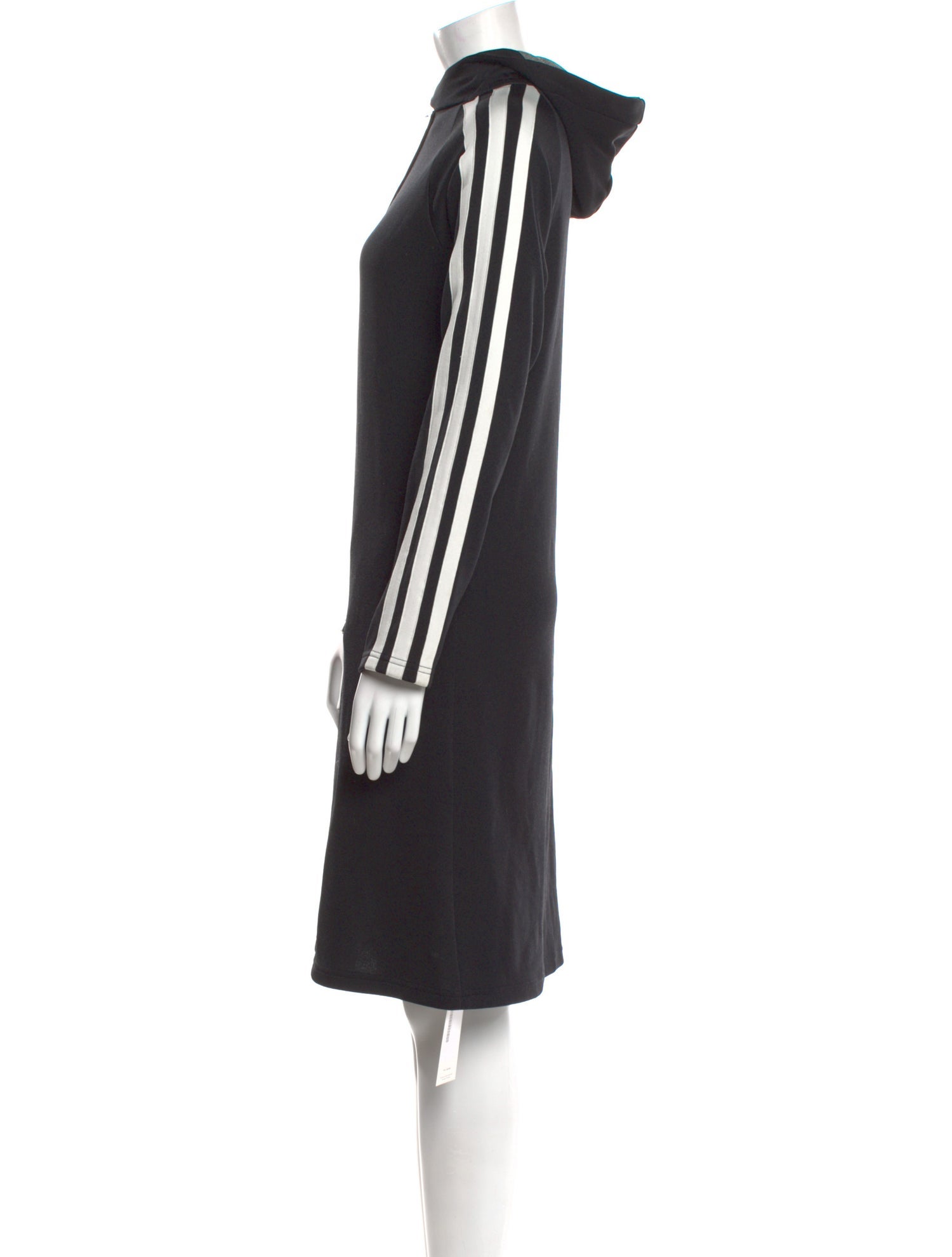 Y-3 x Adidas Mock Neck Knee-Length Dress