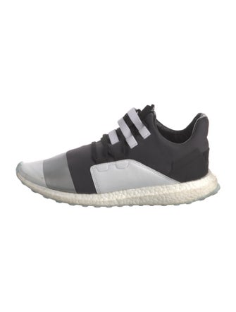 Y-3 x Adidas Nylon Colorblock Pattern Sneakers