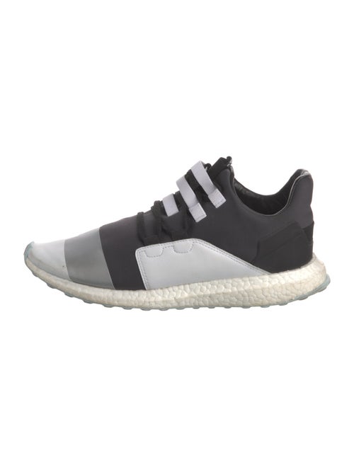 Y-3 x Adidas Nylon Colorblock Pattern Sneakers
