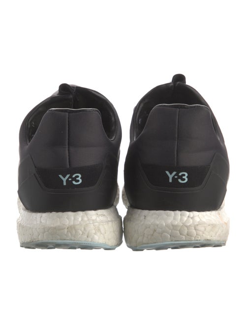 Y-3 x Adidas Nylon Colorblock Pattern Sneakers