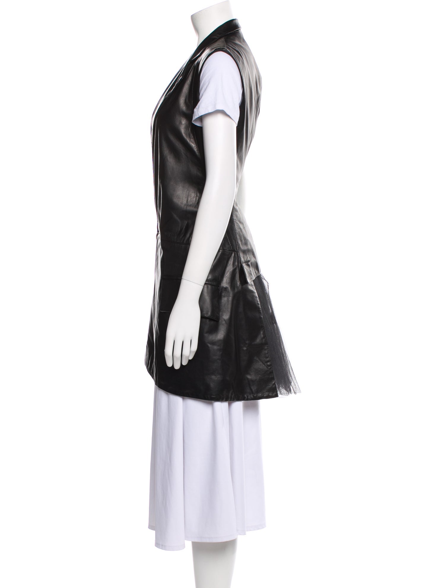 Y-3 x Adidas Leather Vest w/ Tags