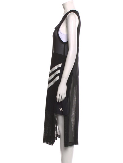 Y-3 x Adidas Striped Midi Length Dress