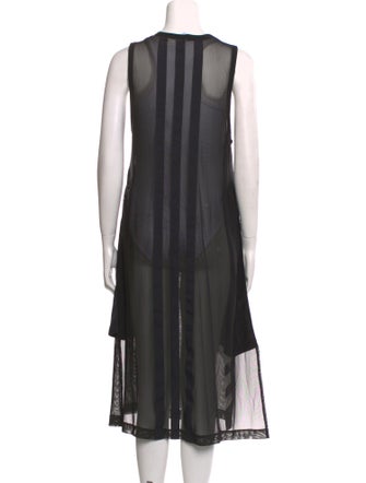 Y-3 x Adidas Striped Midi Length Dress