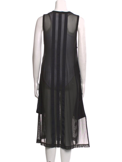 Y-3 x Adidas Striped Midi Length Dress