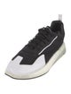 Y-3 x Adidas Leather Colorblock Pattern Athletic Sneakers