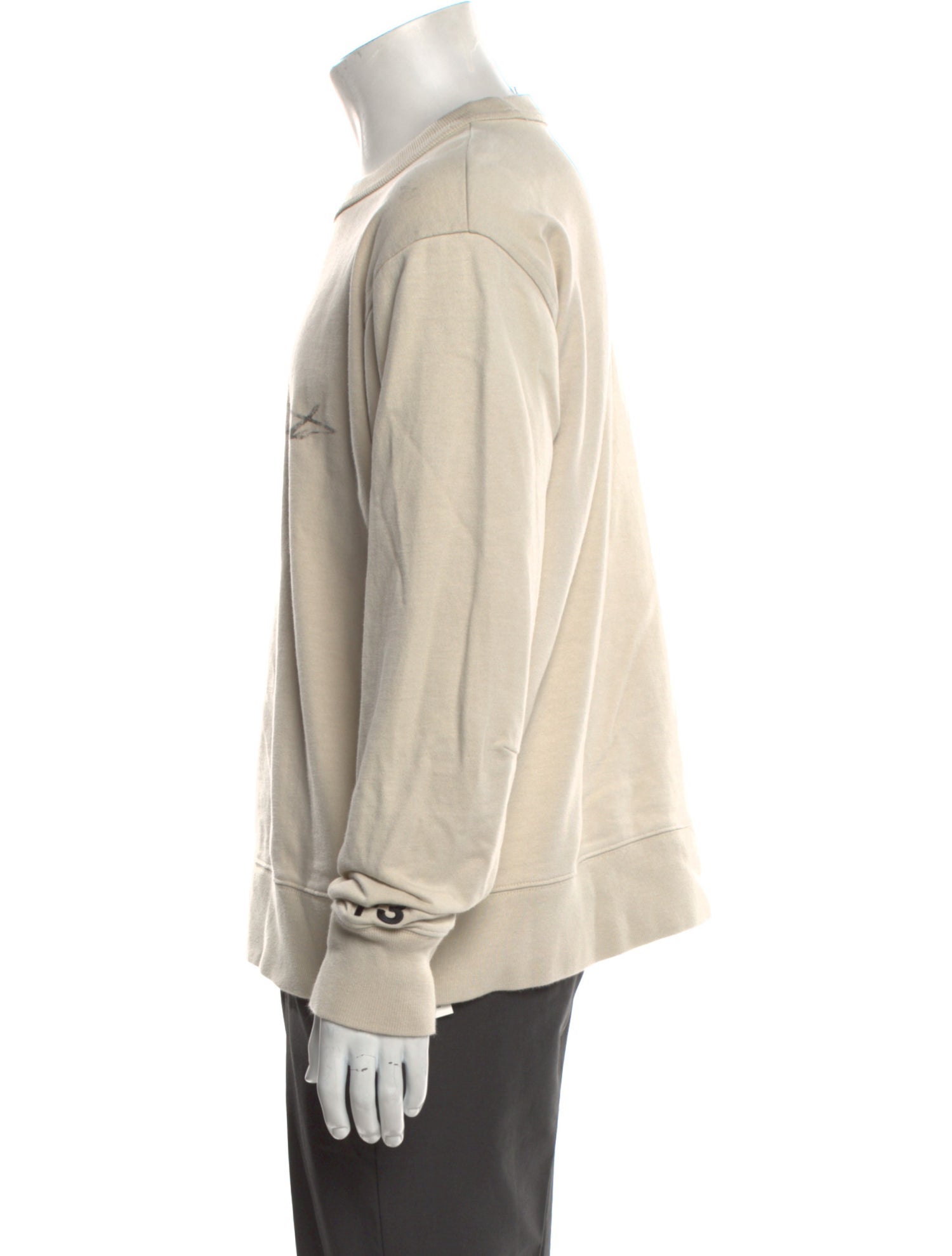 Y-3 x Adidas Crew Neck Long Sleeve Sweatshirt