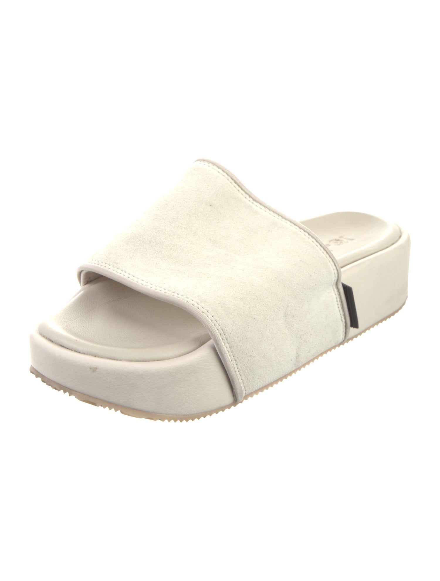 Y-3 x Adidas Leather Slides