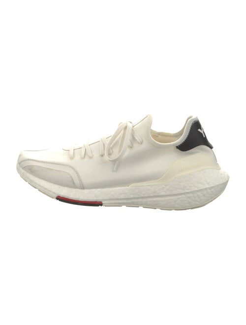 Y-3 x Adidas Canvas Colorblock Pattern Athletic Sneakers