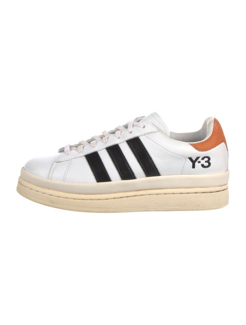 Y-3 x Adidas Leather Sneakers