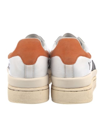 Y-3 x Adidas Leather Sneakers