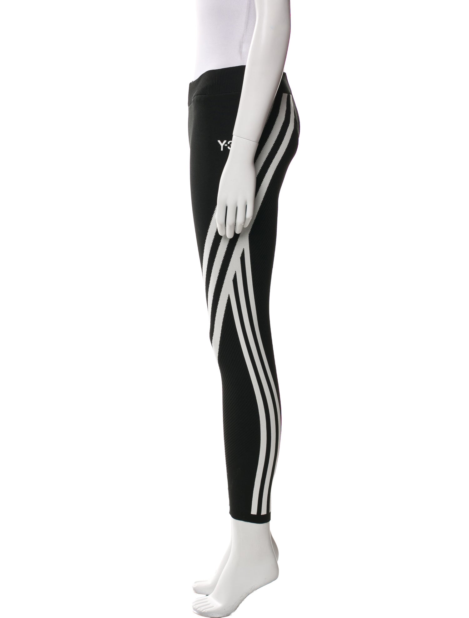 Y-3 x Adidas Striped Embroidered Accent Sweatpants w/ Tags
