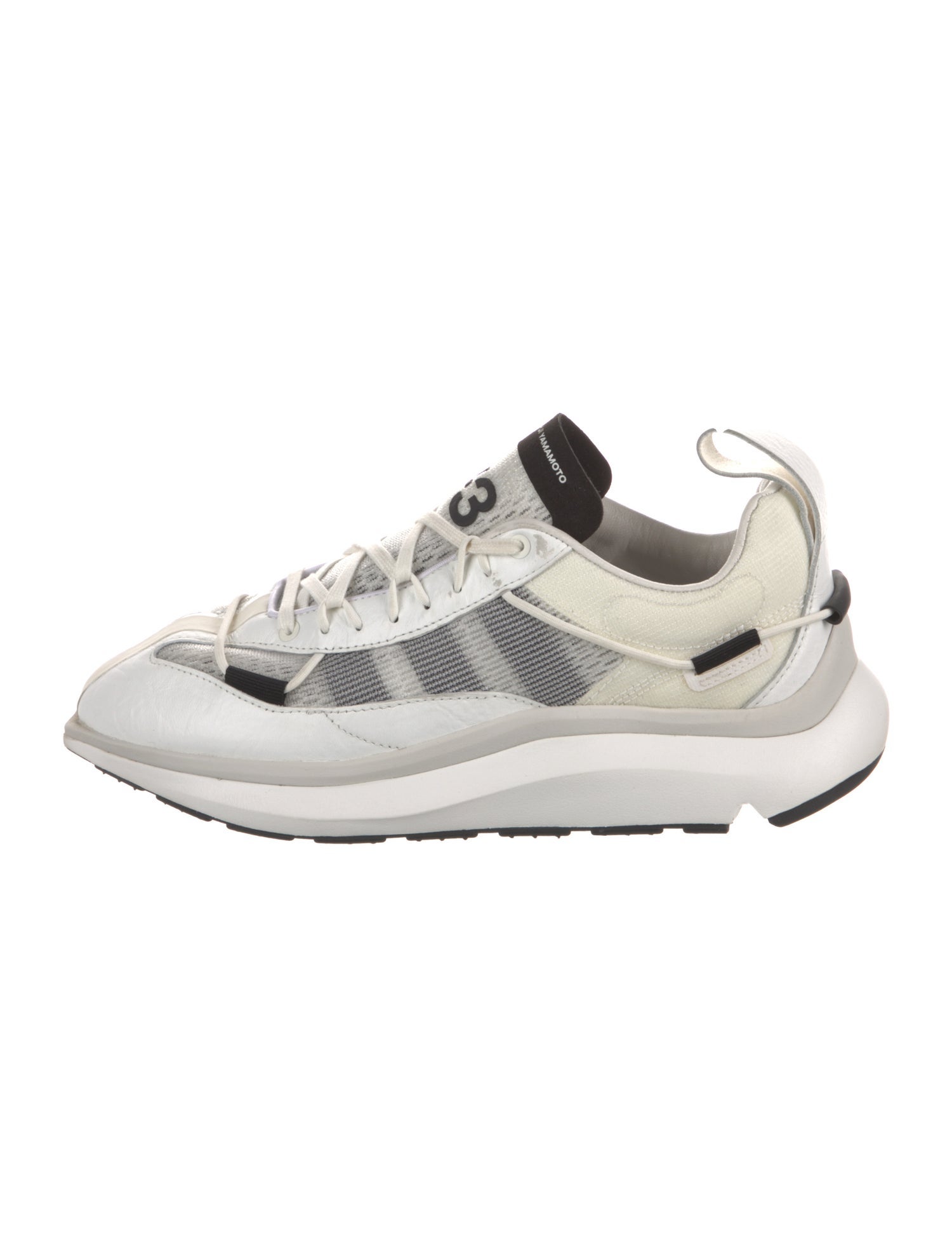 Y-3 x Adidas Mesh Printed Sneakers