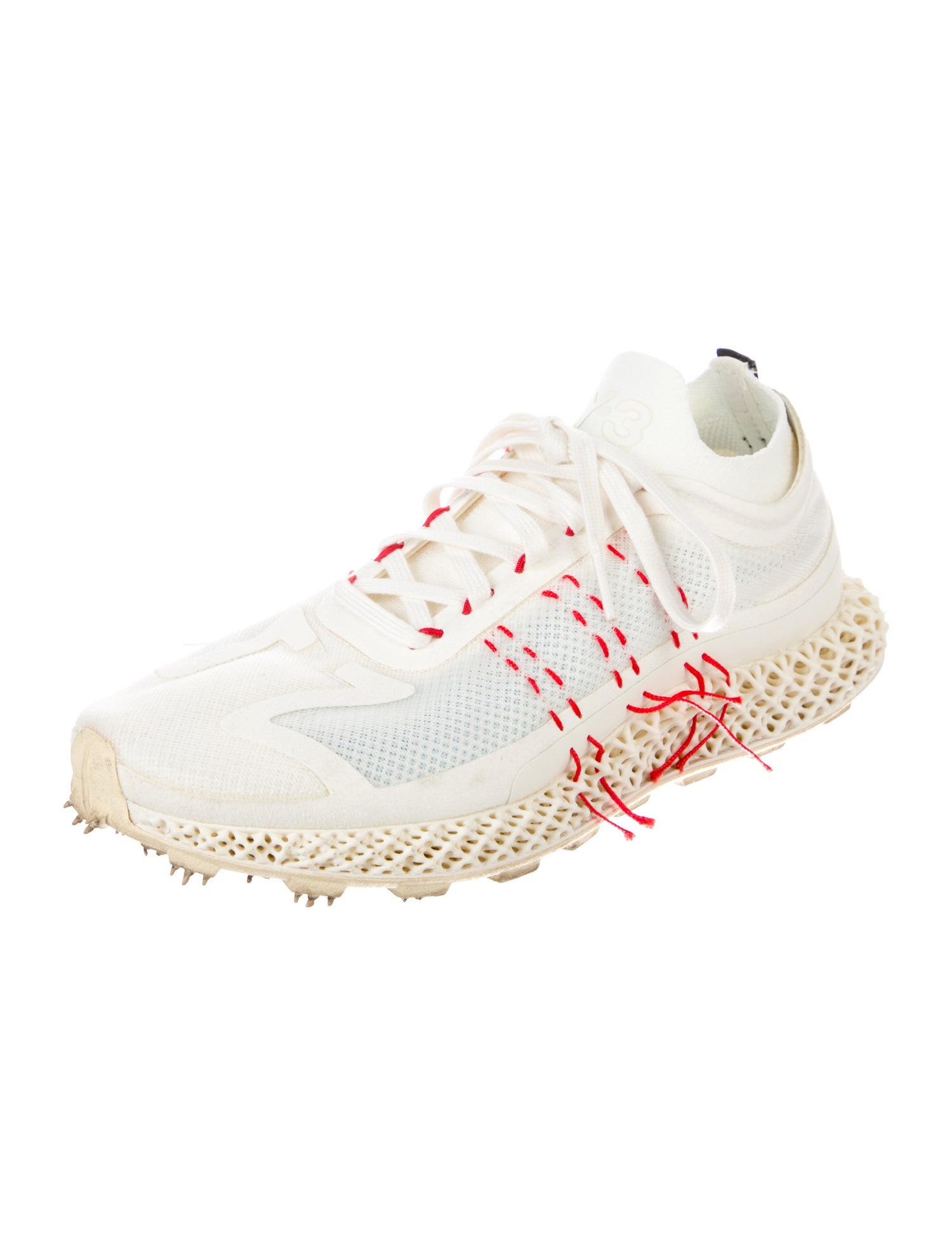 Y-3 x Adidas Printed Athletic Sneakers