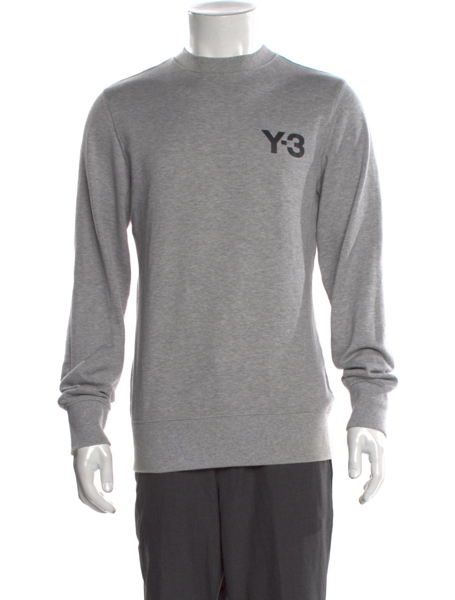 Y-3 x Adidas Graphic Print Crew Neck Pullover