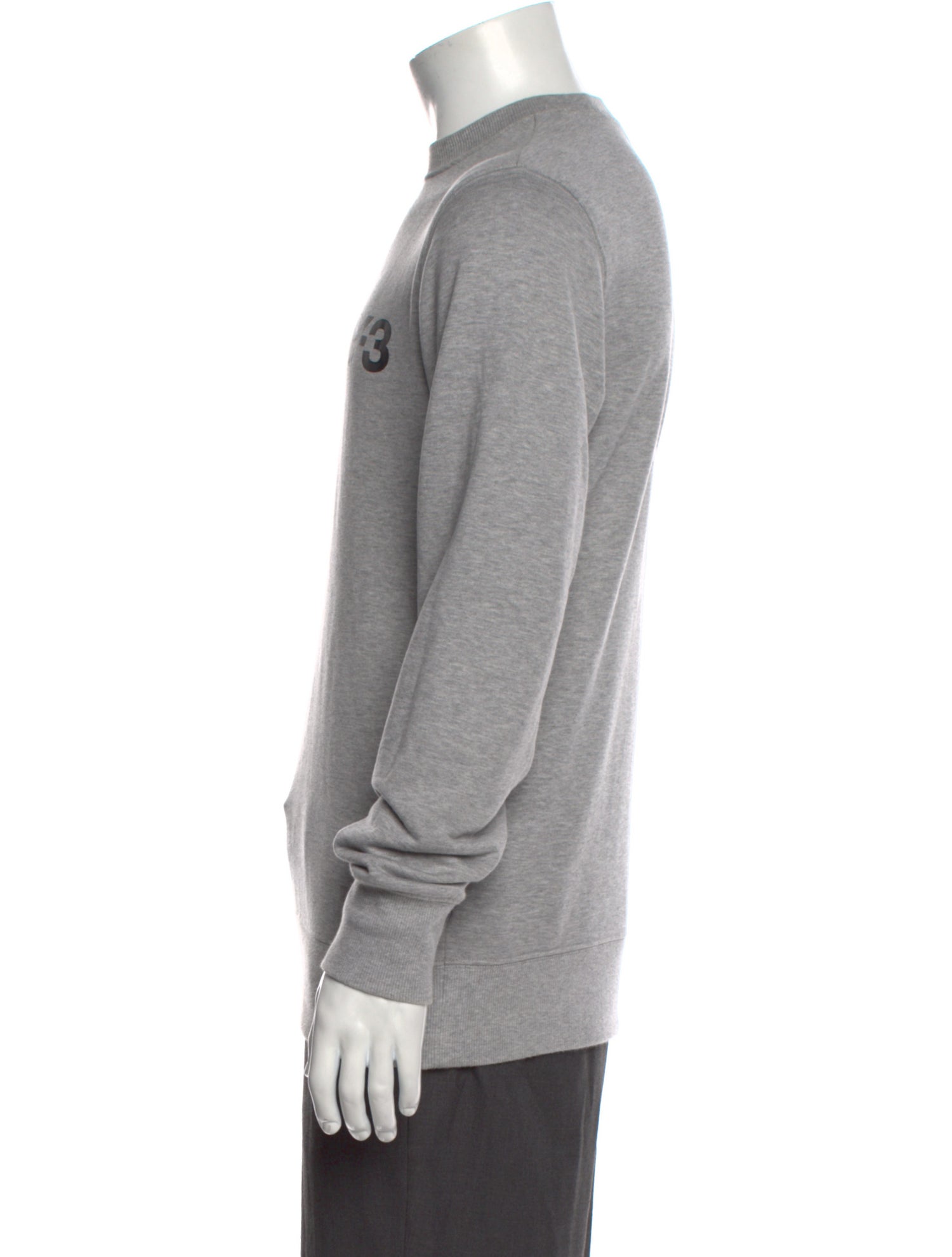 Y-3 x Adidas Graphic Print Crew Neck Pullover