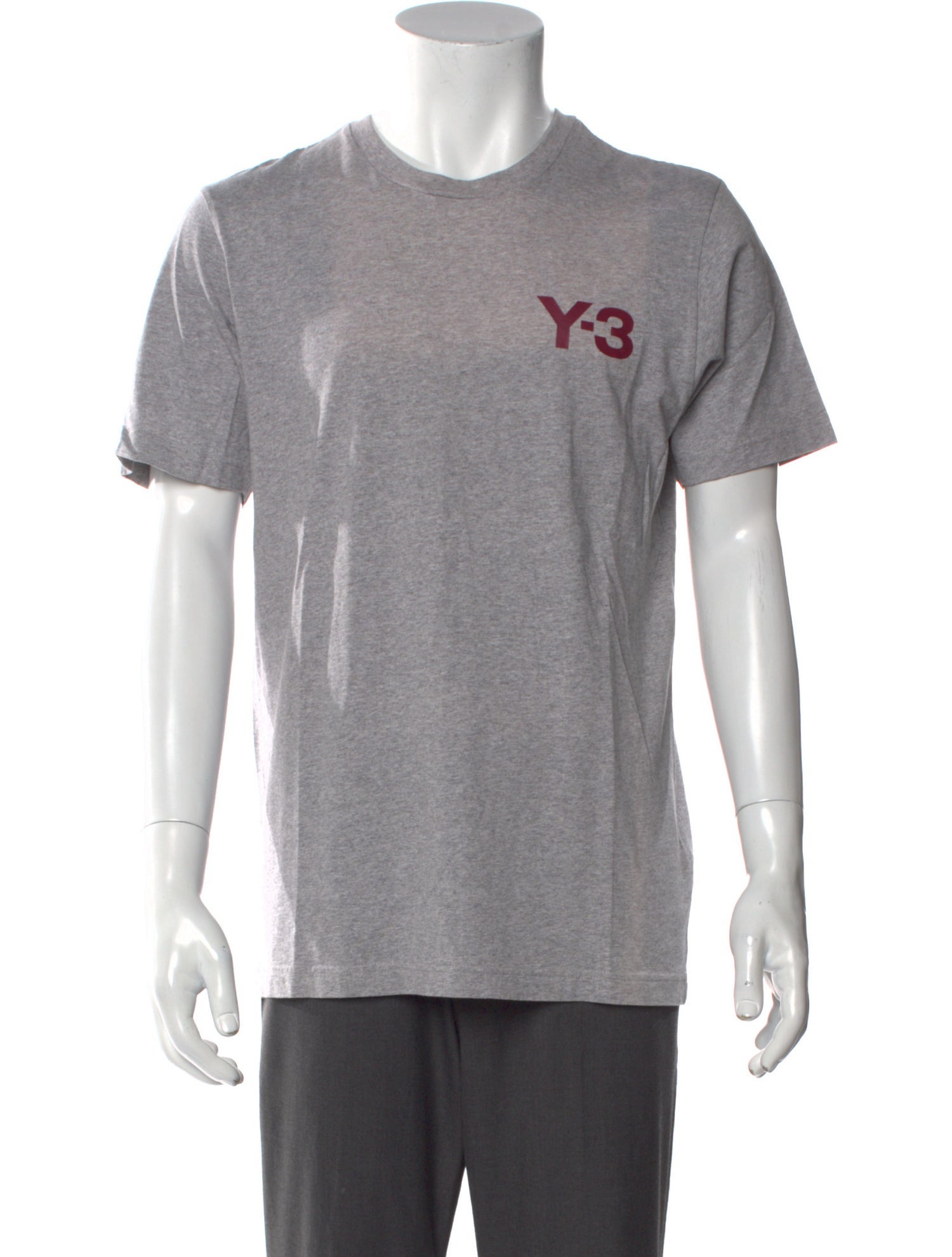 Y-3 x Adidas Graphic Print Crew Neck T-Shirt
