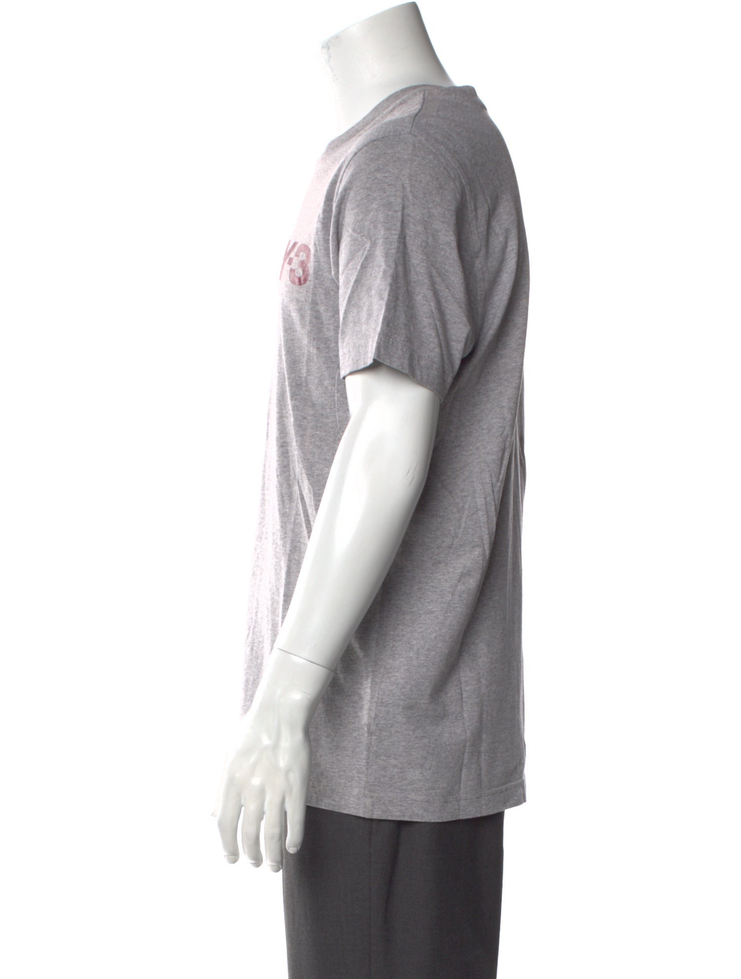 Y-3 x Adidas Graphic Print Crew Neck T-Shirt