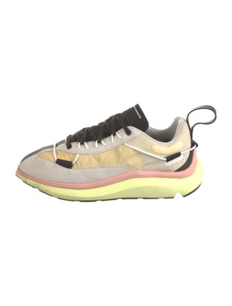 Y-3 x Adidas Neoprene Colorblock Pattern Sneakers