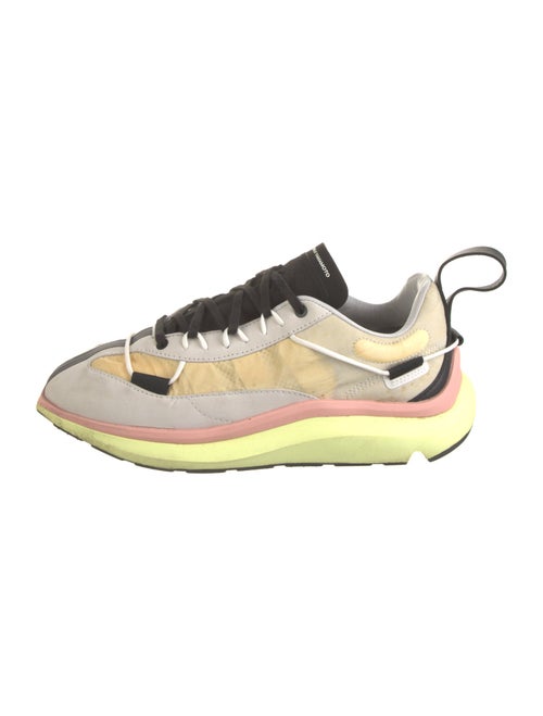 Y-3 x Adidas Neoprene Colorblock Pattern Sneakers