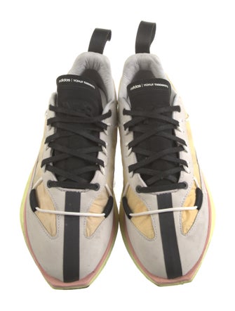 Y-3 x Adidas Neoprene Colorblock Pattern Sneakers