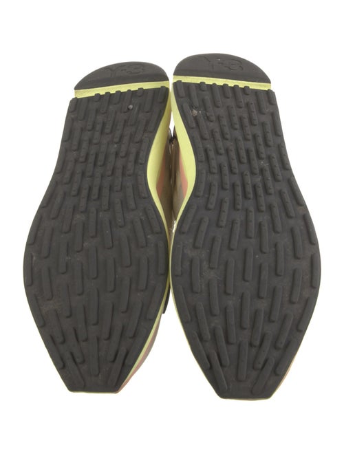 Y-3 x Adidas Neoprene Colorblock Pattern Sneakers