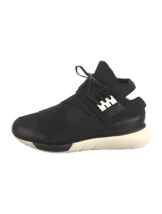 Y-3 x Adidas Neoprene Printed Athletic Sneakers