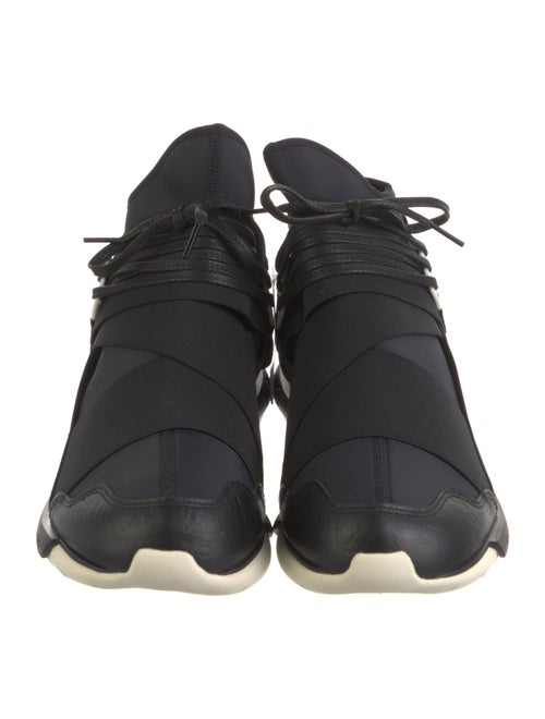 Y-3 x Adidas Neoprene Printed Athletic Sneakers