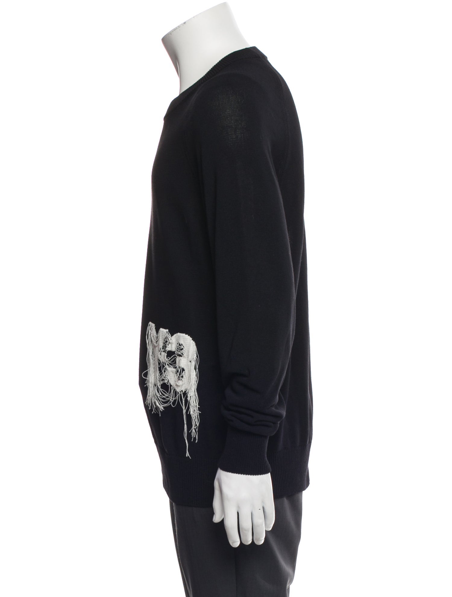 Y-3 x Adidas Graphic Print Crew Neck Pullover