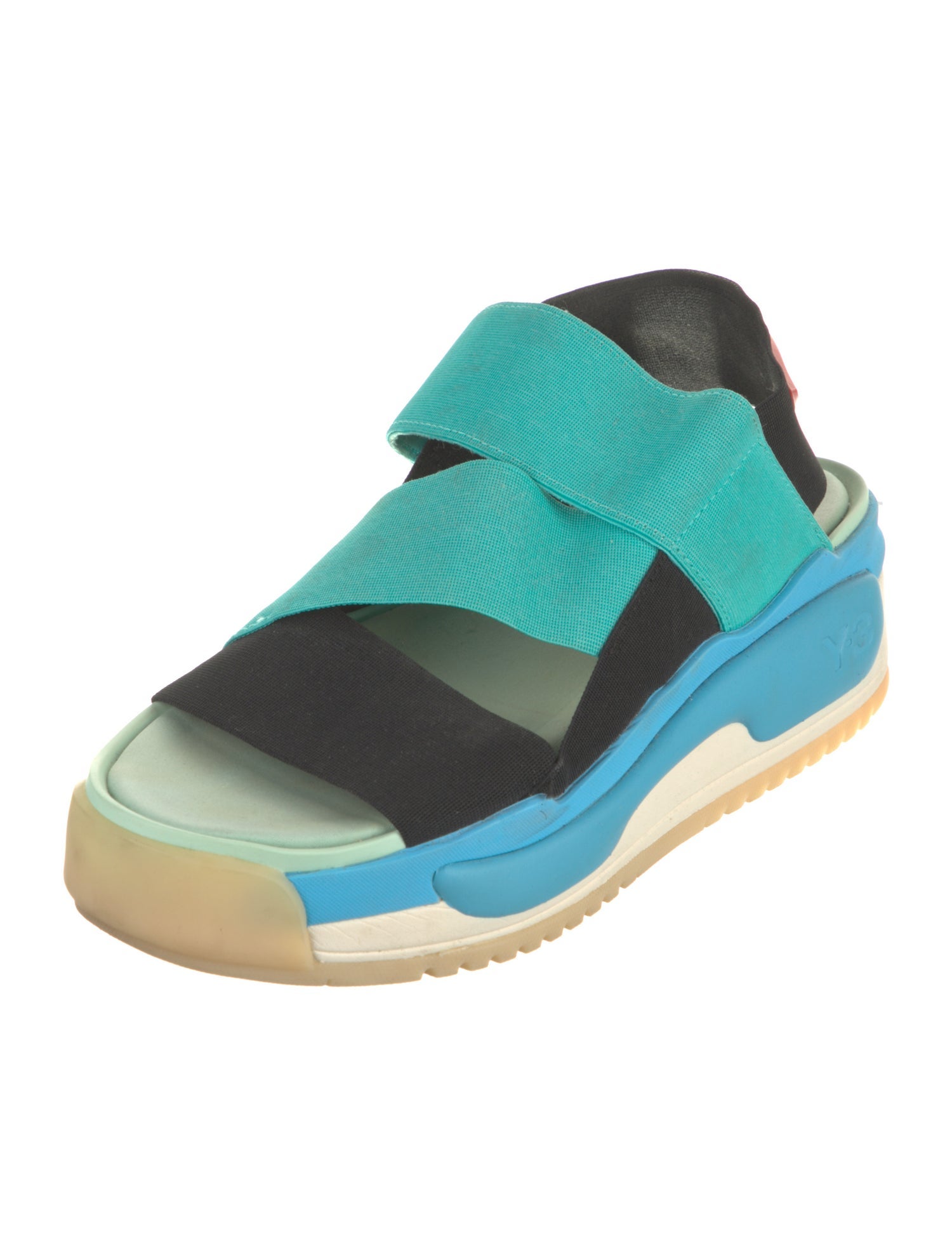 Y-3 x Adidas Colorblock Pattern Sandals