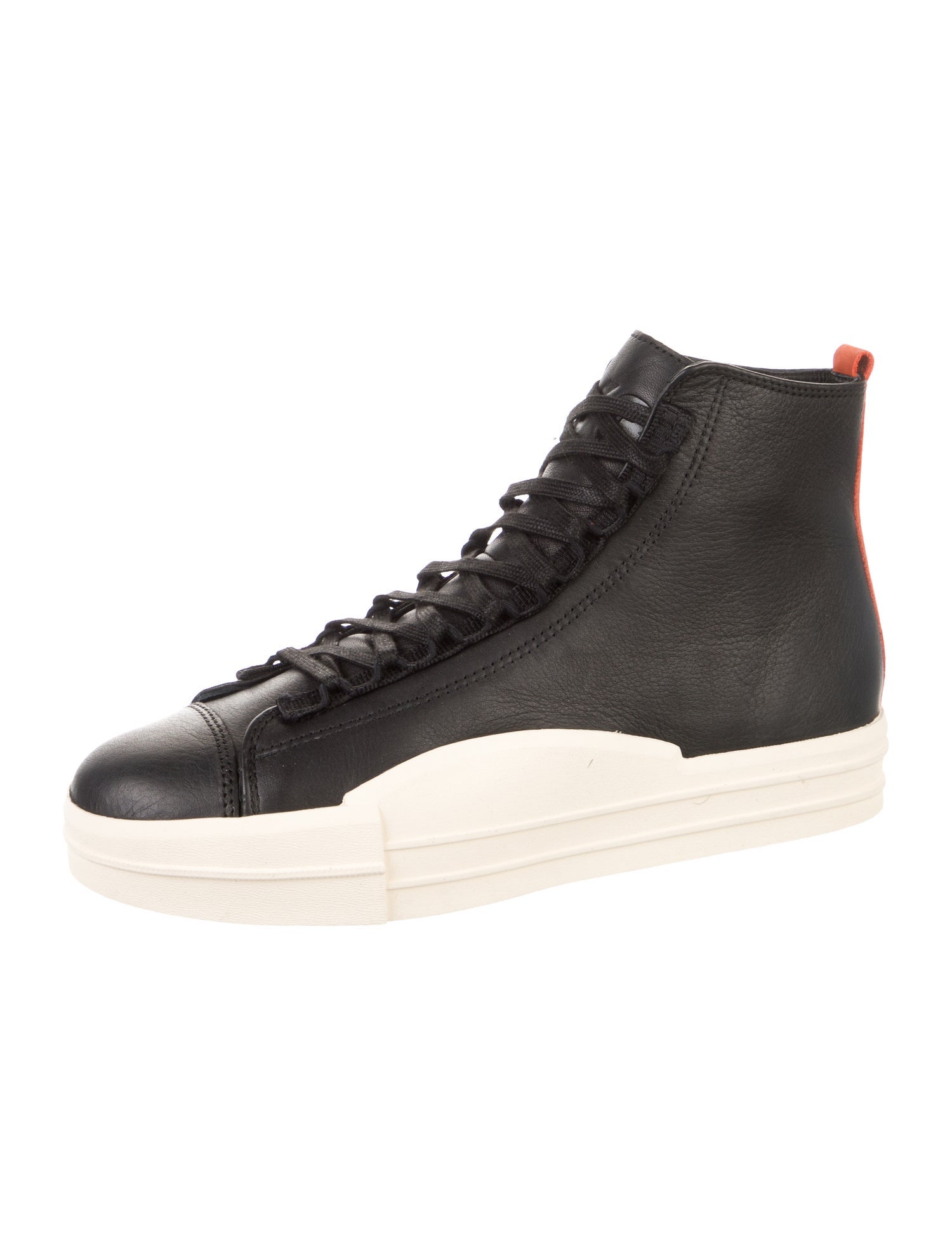 Y-3 x Adidas Leather Sneakers w/ Tags