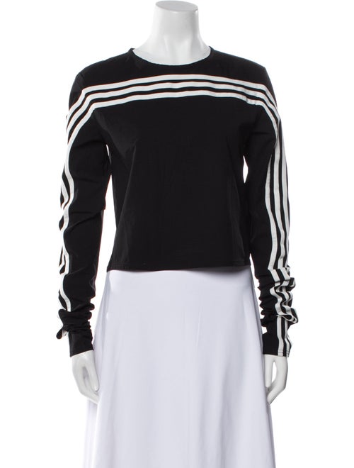 Y-3 x Adidas Nylon Crew Neck Crop Top