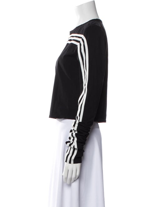 Y-3 x Adidas Nylon Crew Neck Crop Top