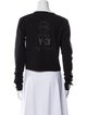 Y-3 x Adidas Nylon Crew Neck Crop Top