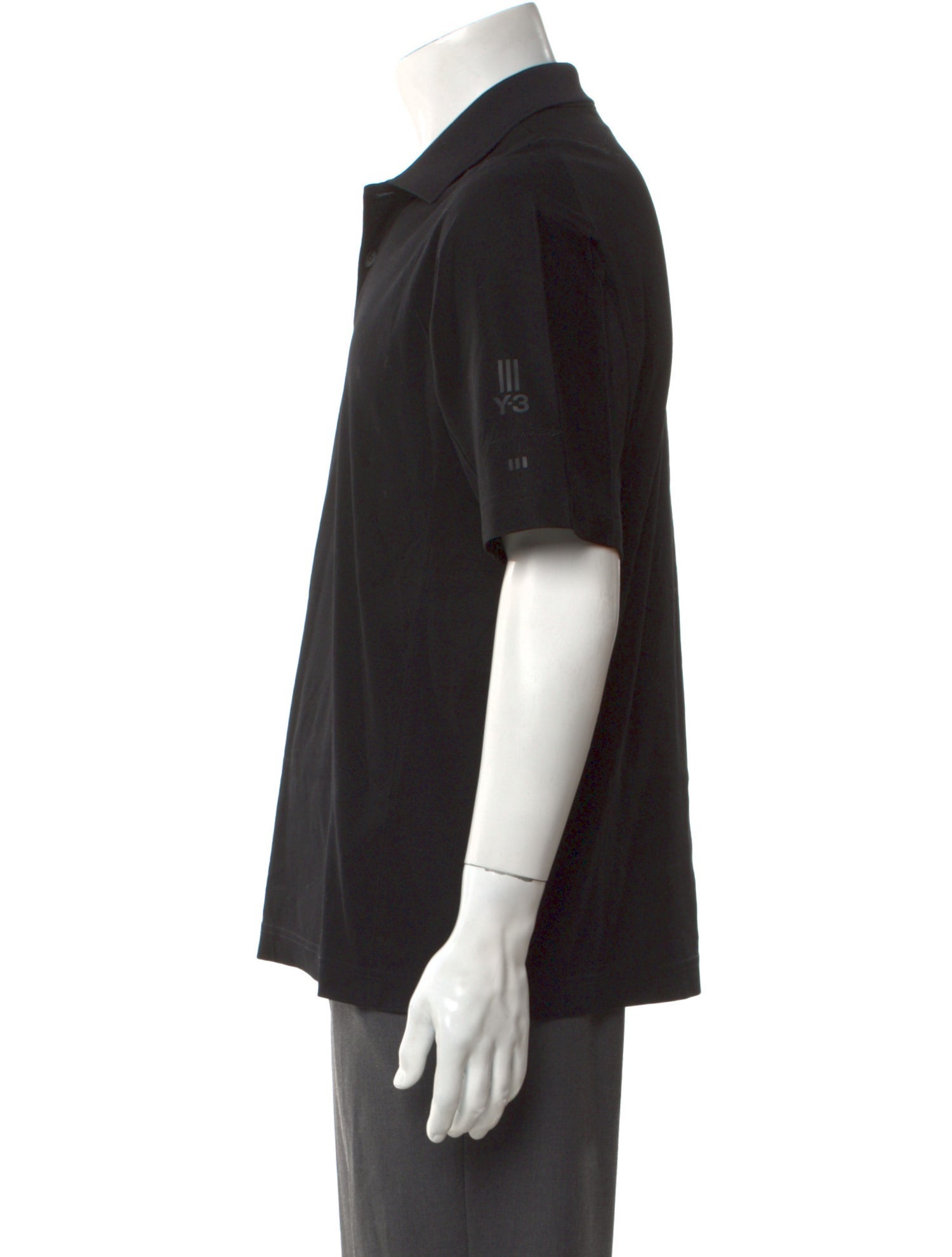 Y-3 x Adidas Collar Short Sleeve Polo Shirt