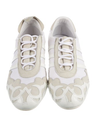 Y-3 x Adidas Leather Sneakers