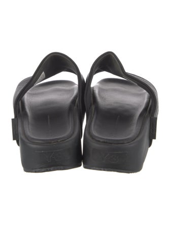 Y-3 x Adidas Rubber Slides