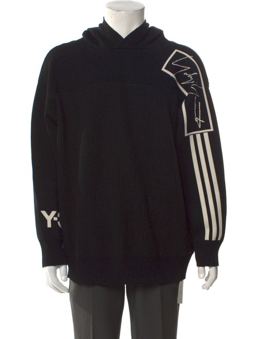 Y-3 x Adidas Wool Striped Hoodie