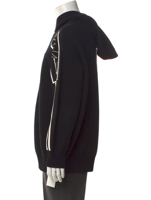 Y-3 x Adidas Wool Striped Hoodie
