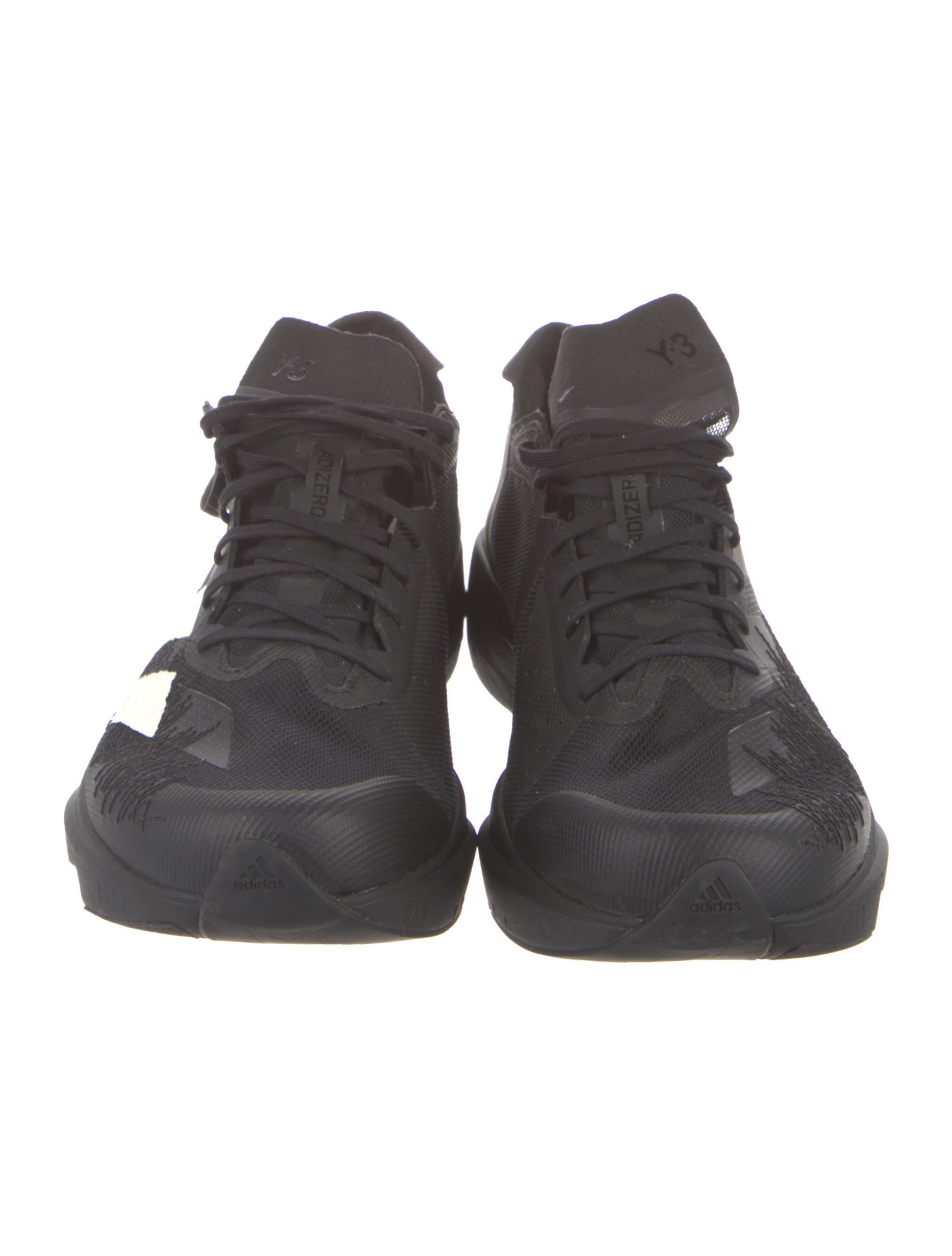 Y-3 x Adidas Mesh Graphic Print Sneakers