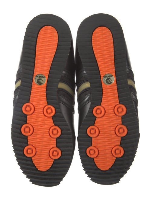 Y-3 x Adidas Mesh Leather Trim Embellishment Sneakers