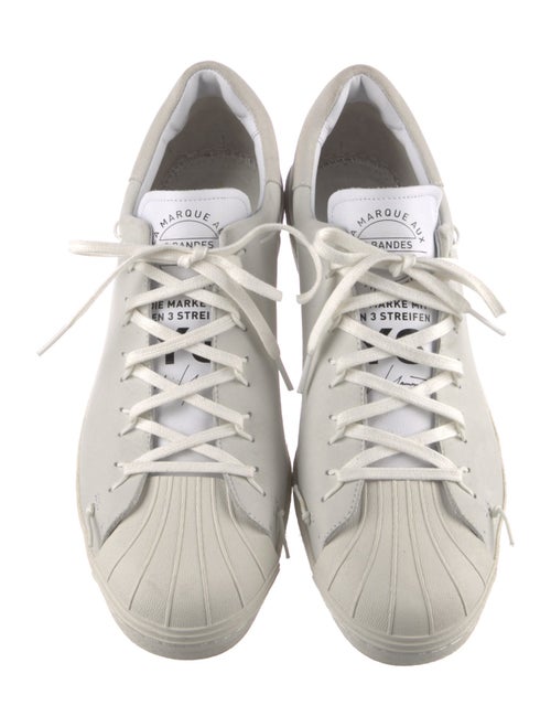 Y-3 x Adidas Leather Sneakers