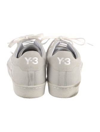 Y-3 x Adidas Leather Sneakers