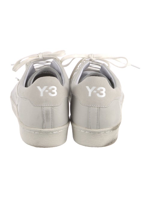 Y-3 x Adidas Leather Sneakers