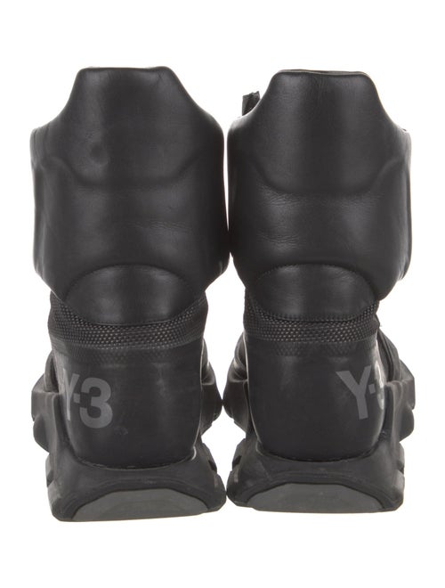 Y-3 x Adidas Nylon Printed Athletic Sneakers