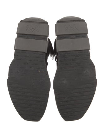 Y-3 x Adidas Nylon Printed Athletic Sneakers